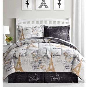 Paris Gold 8-PC. Reversible Comforter Sets